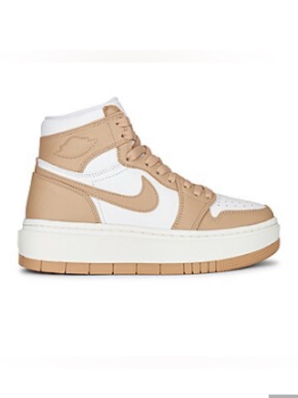 Nike Women’s AIR JORDAN 1 Elevate High White/Desert-Sail